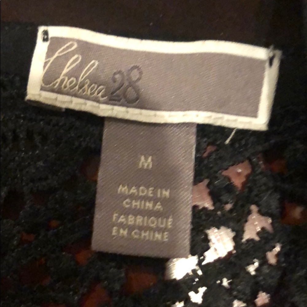 Chelsea28 black lace cutout mini dress- medium - Picture 5 of 6